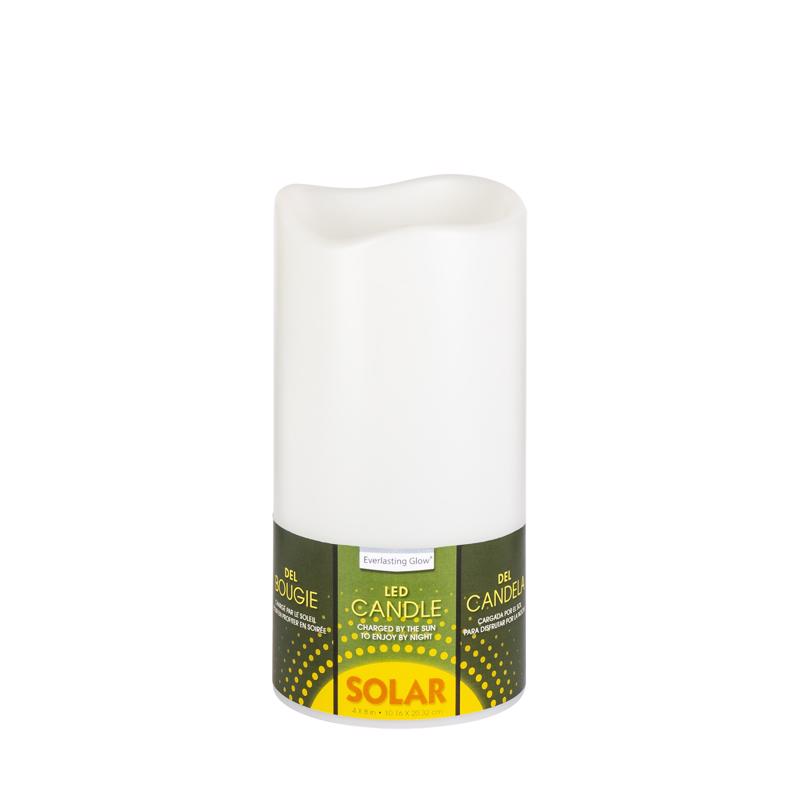 Everlasting Glow Candle Table Decor Plastic 1 pk