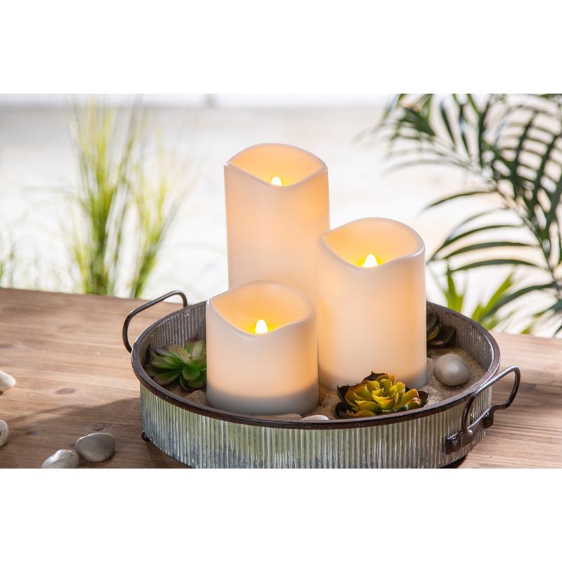 Everlasting Glow Candle Table Decor Plastic 4x6 1 pk