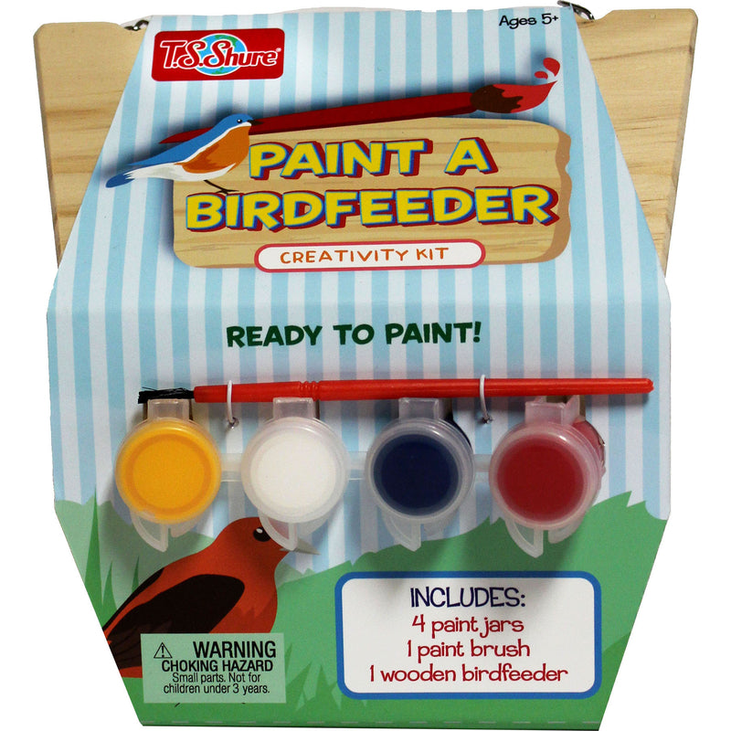 PAINT A BIRDFEEDER KIT