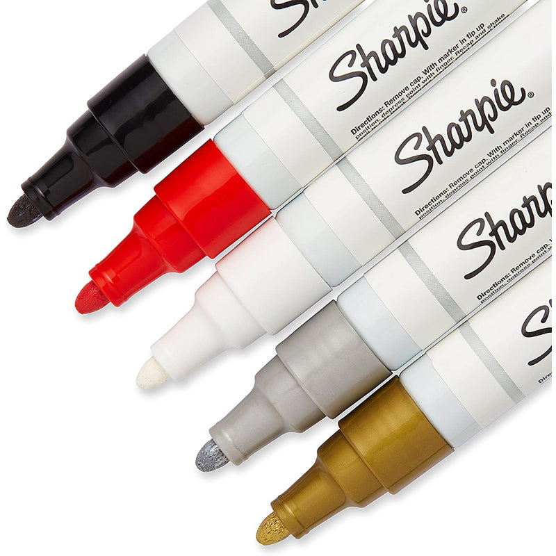 Sharpie Assorted Medium Tip Paint Marker 5 pk