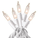Celebrations Stay Shine Incandescent Mini Clear/Warm White 100 ct String Christmas Lights 33 ft.