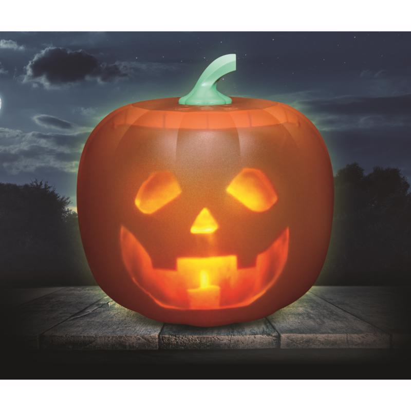 Mindscope Jabberin' Jack Talking Animated Pumpkin with Built in 10 Inch HD