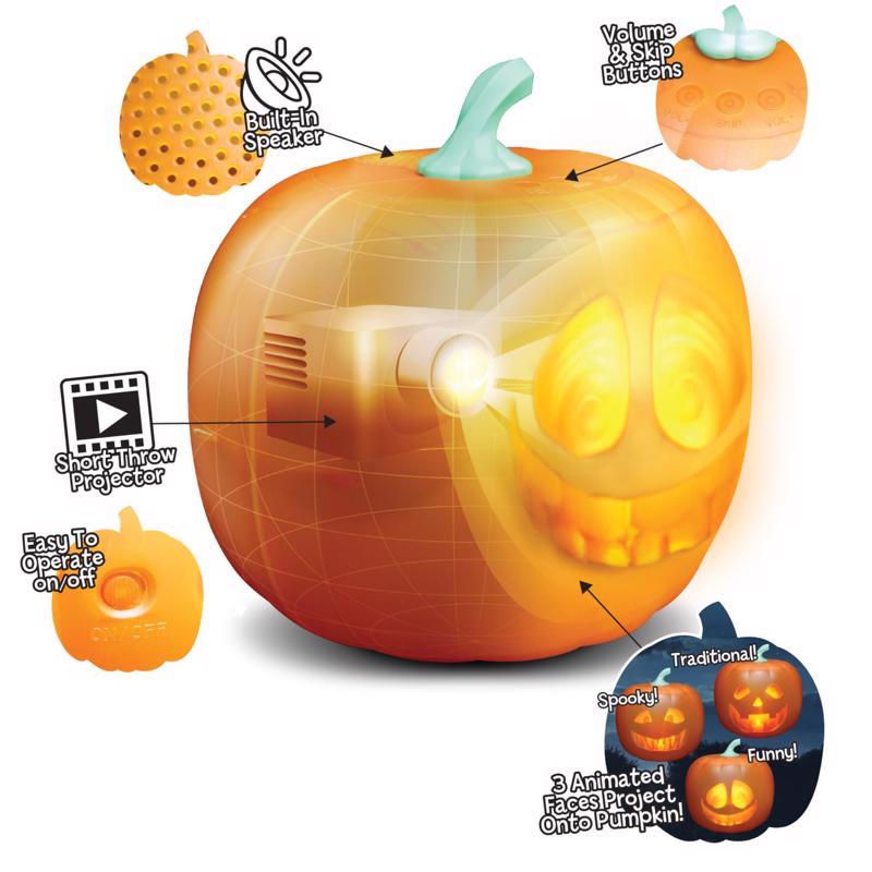 Mindscope Animat3D 11 in. Jabberin' Jack Halloween Decor