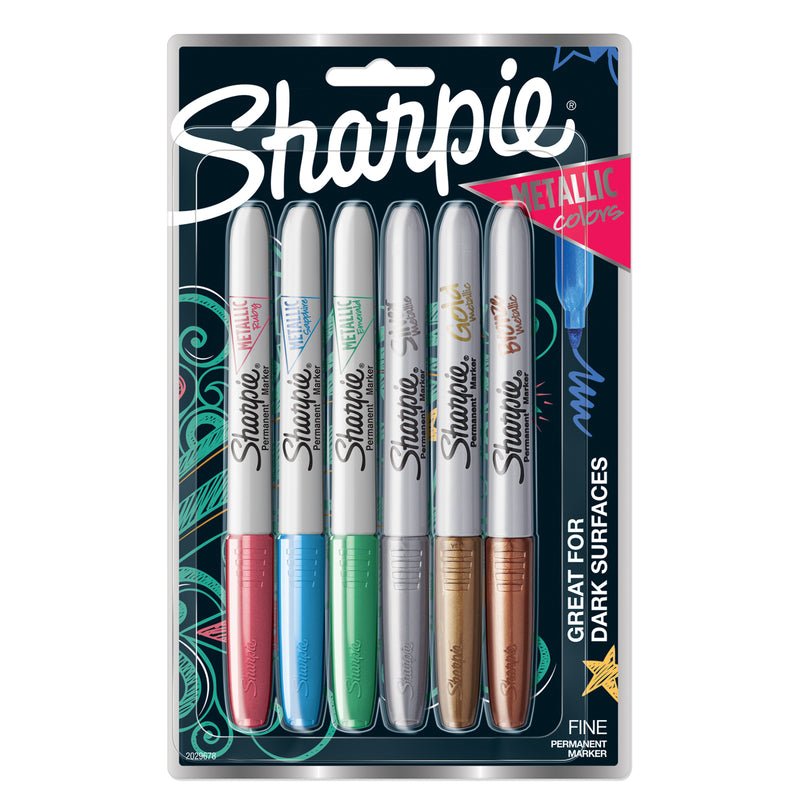 Sharpie Assorted Pen 6 pk