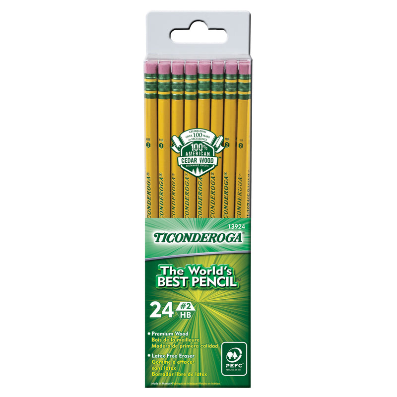 PENCIL YLW 24PK