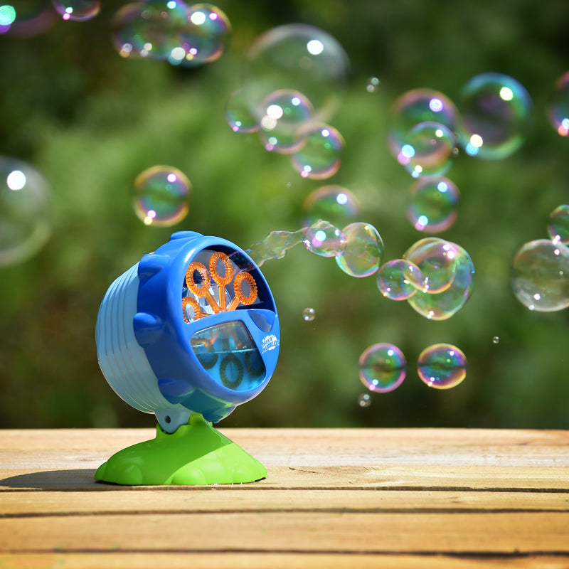 Maxx Bubbles Turbo Bubble Blower Blue/Green