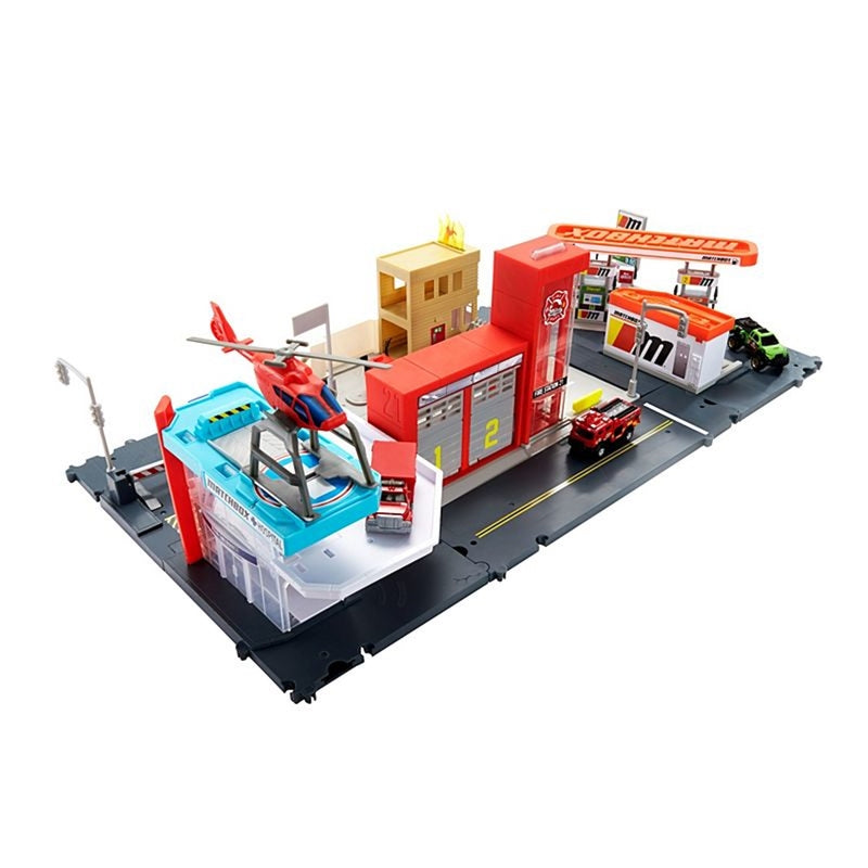 Matchbox Action Drivers Playset Plastic Multicolored