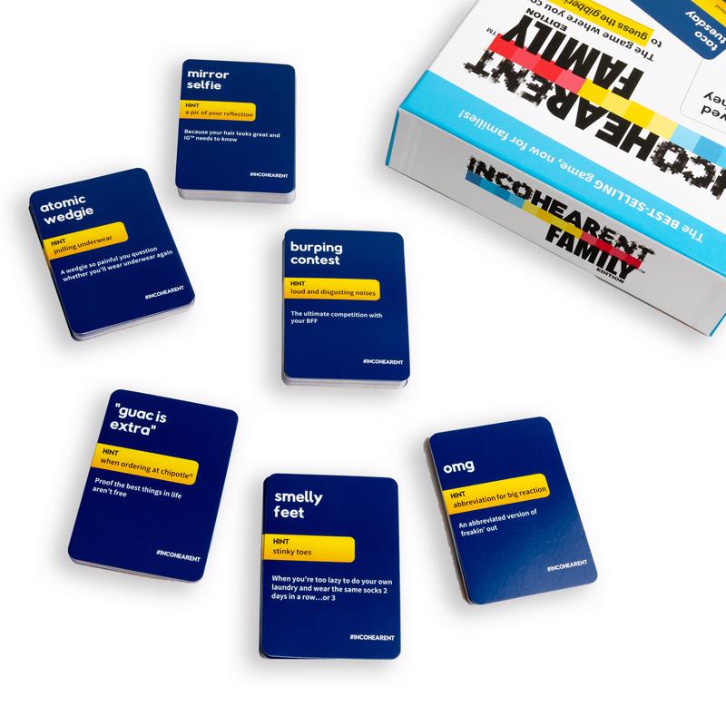 What Do You Meme Guess the Gibberish Family Edition Card Game Multicolored 501 pc