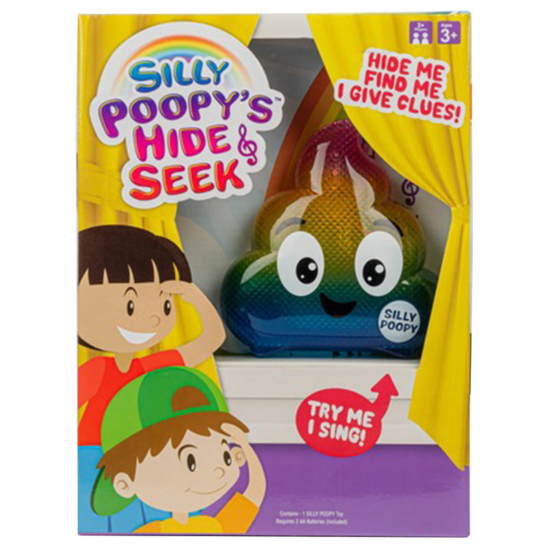 What Do You Meme Silly Poopy's Hide & Seek Toy Multicolored 3 pc