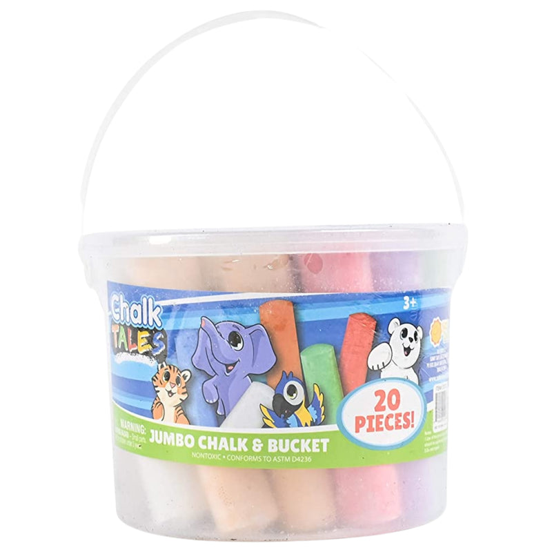 JUMBO CHALK&BUCKET 20PC