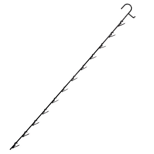 CLIP STRIP METAL BLK 12P