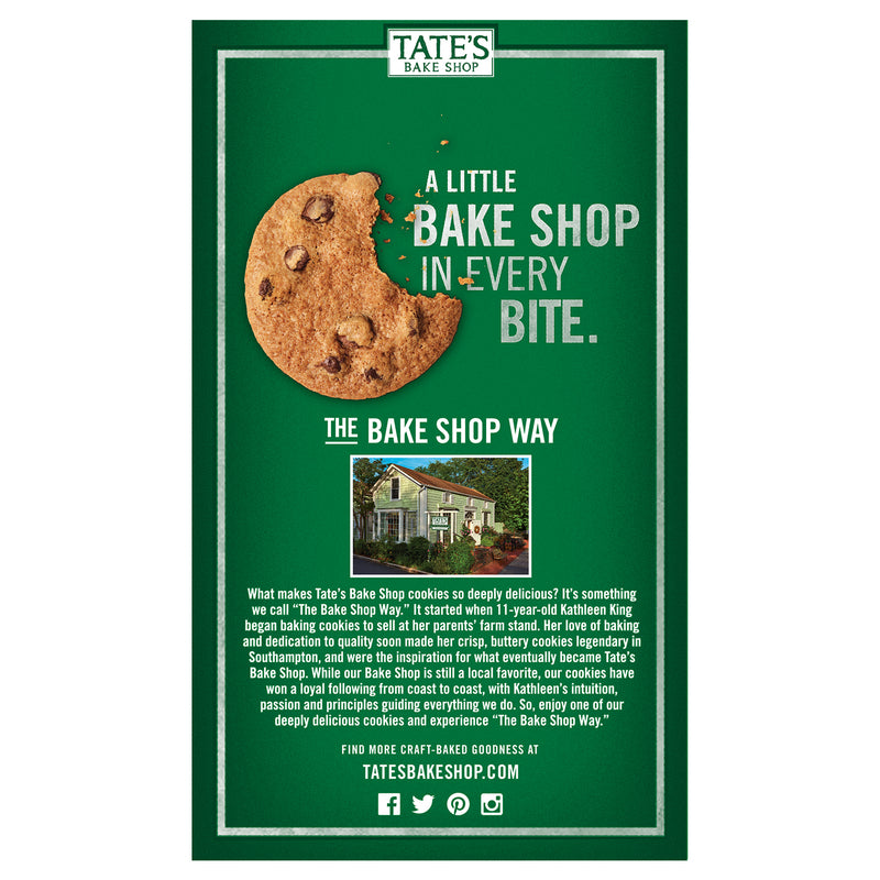 Tate's Bake Shop Chocolate Chip Cookies 7 oz Bagged