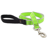 LEASH REFL GRN DIAM 6FT