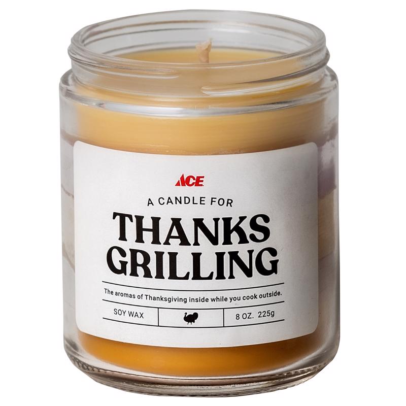 Ace Thanksgrilling 5-Course Scent Candle Jar 8 oz