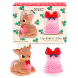 Mad Beauty Retro Christmas Lip Balm Duo 2 pc
