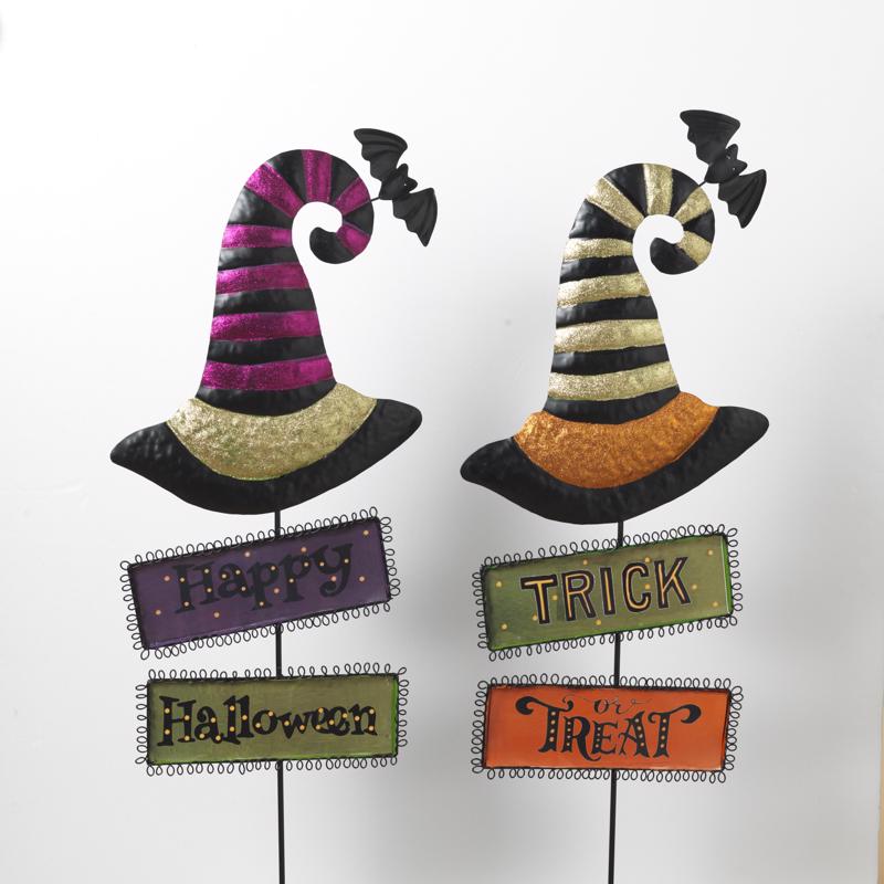 HALLOWN WITCH HAT SIGN
