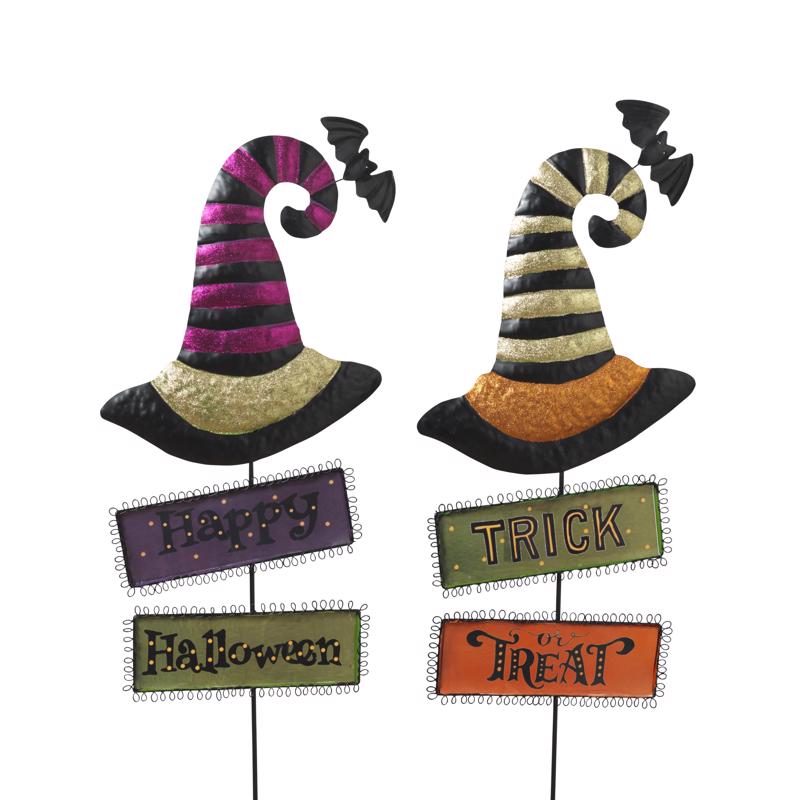 Gerson 39 in. Witch Hat Yard Decor