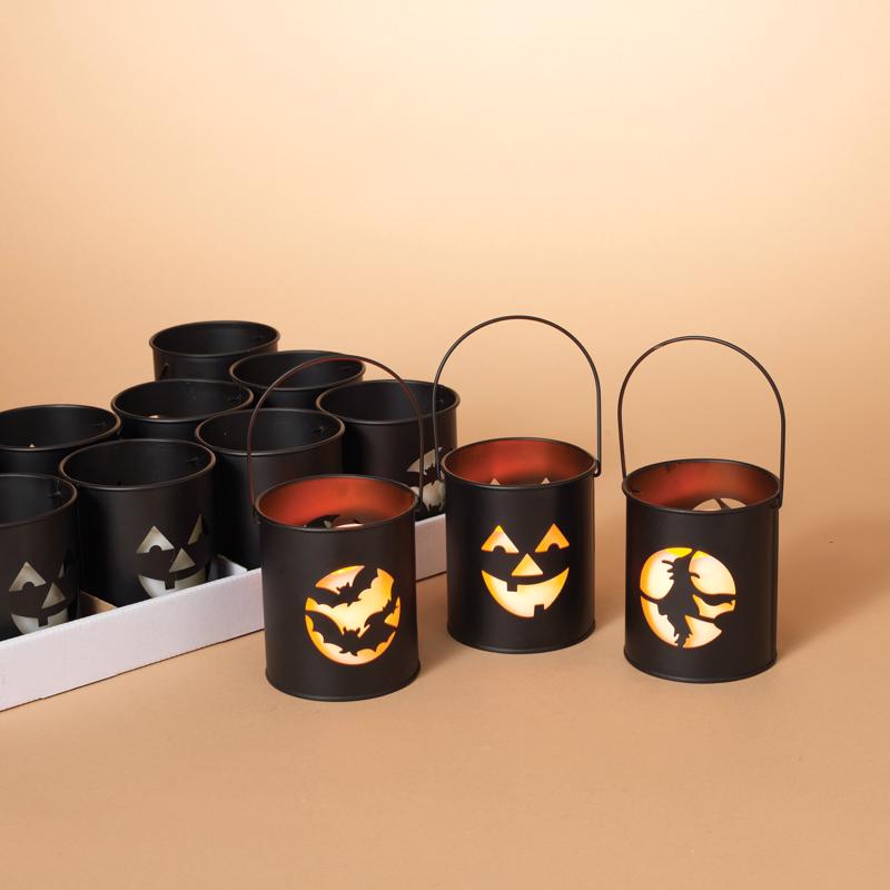 Gerson 4.25 in. Lighted Decoration Halloween Decor