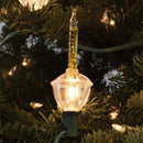 Celebrations Incandescent Bubble Clear 7 ct Novelty Christmas Lights 8 ft.