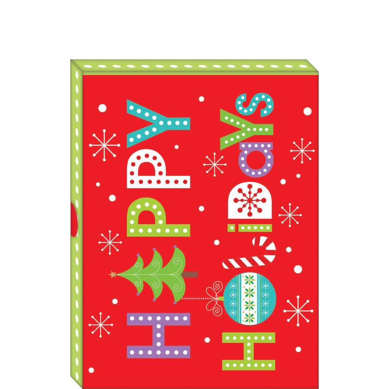 Paper Images Assorted Christmas Gift Card Holder