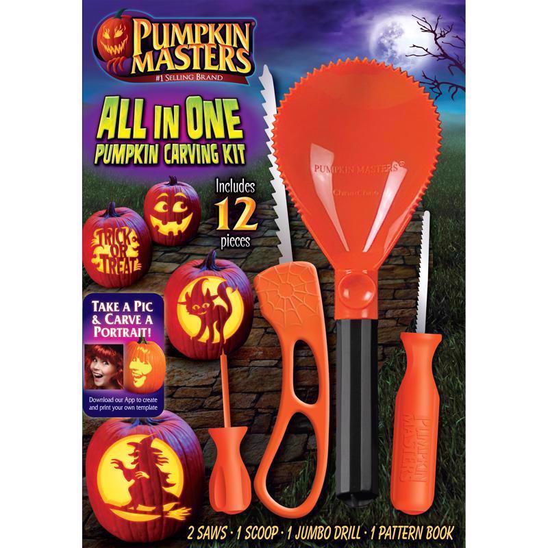 Pumpkin Masters Carving & Decorating Assortment Carving Kit 1 pk