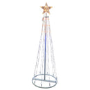 RBBN LGHT XMAS TREE 4'H