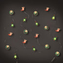 Celebrations LED Micro Dot/Fairy Clear/Warm White 20 ct Novelty Christmas Lights 6.2 ft.