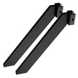 SUPPORT LEGS BLACK 2PK