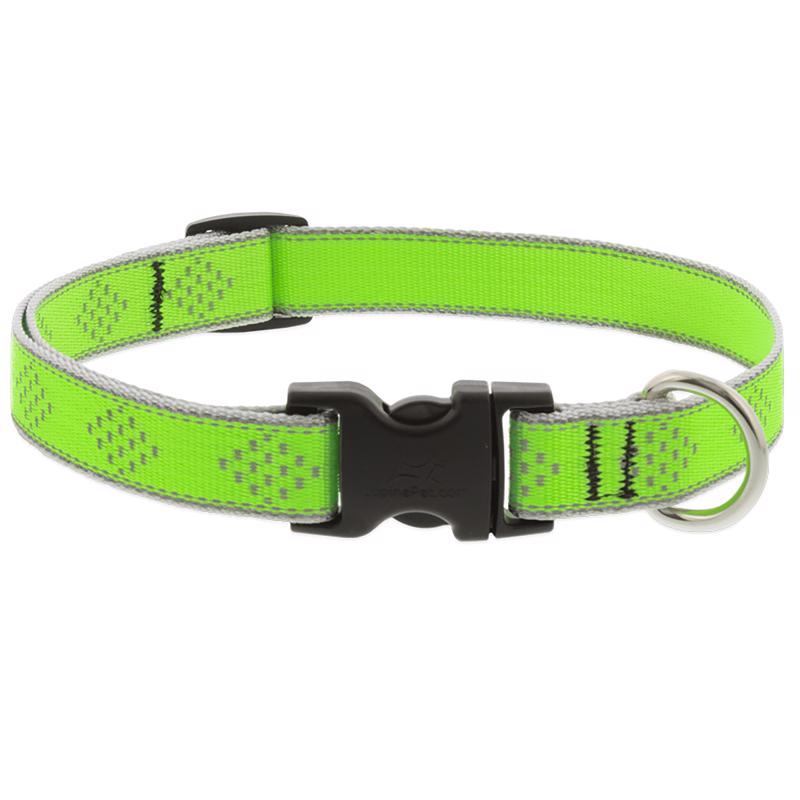 ADJ COLLAR GRN 9-14"