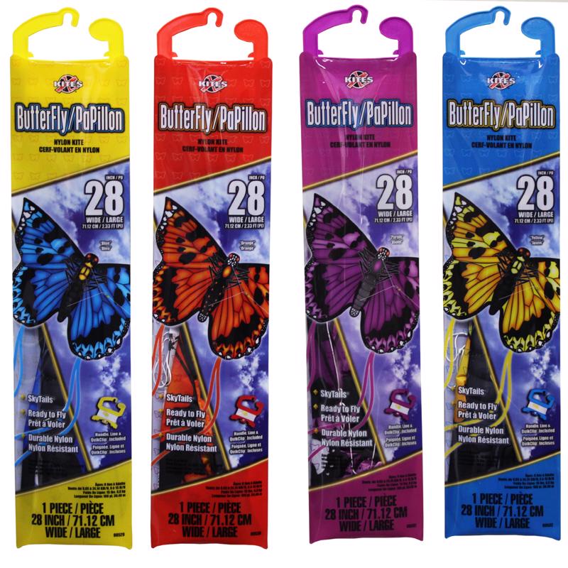 X Kites ButterFly Kites Nylon Assortment