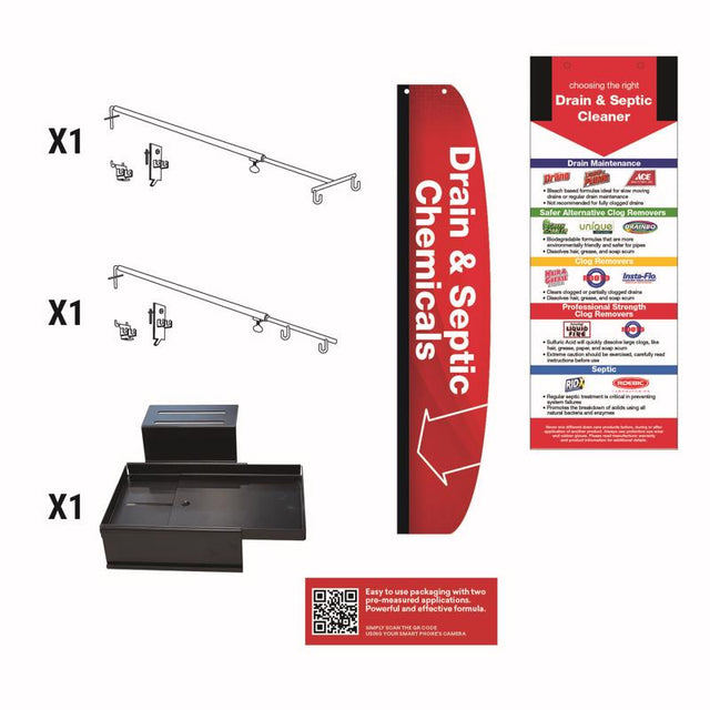 SIGNGE KIT DRN/SPTC CLNR