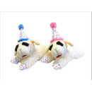 DOG TOY LAMB CHOP W/HAT