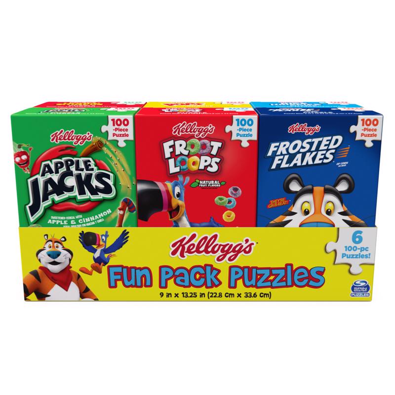 CEREAL PUZZLES 6PC