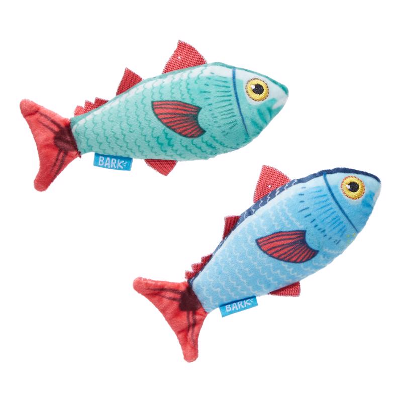 DOG TOY TROUT TWINS