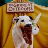 Bark Multicolored Plush Majestic Marty Dog Toy 1 pk