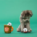 Bark Multicolored Plush Sniff Miss Dog Toy 1 pk