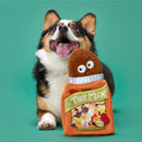 Bark Multicolored Plush Tail Mix Dog Toy 1 pk