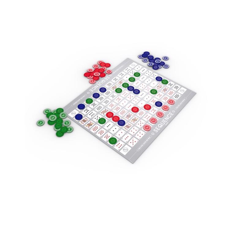 Pressman Sequence Game Paper/Plastic Multicolored