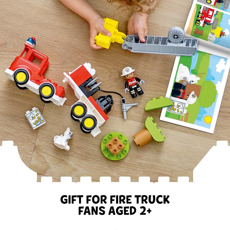 LEGO DUPLO 10969 DUPLO Fire Truck ABS/Polycarbonate Multicolored 21 pc