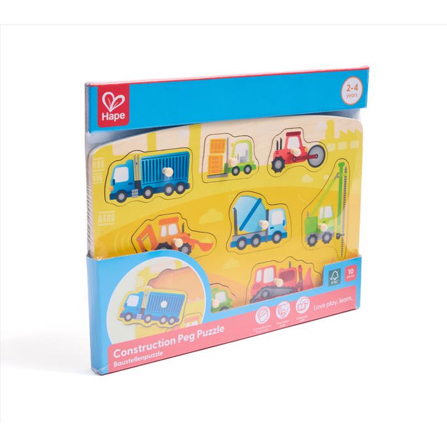 CNSTRCTN PEG PUZZLE 10PC