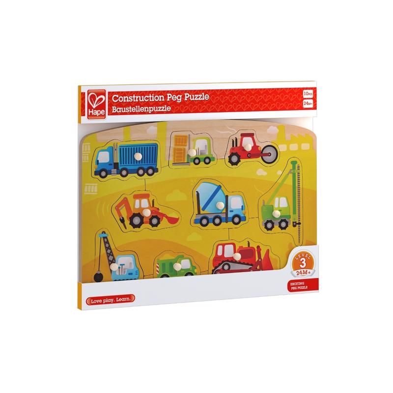 CNSTRCTN PEG PUZZLE 10PC