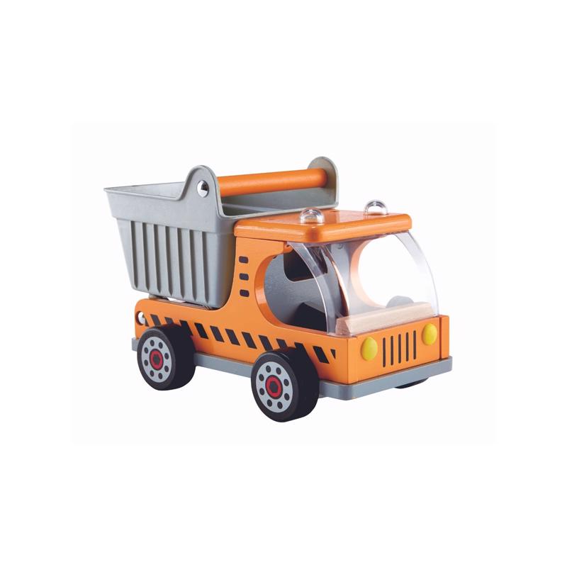 Hape Dumper Truck Plastic/Wood Multicolored