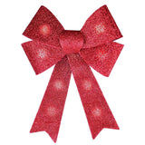 Magic Seasons LED Bow 17 in. Hanging Decor