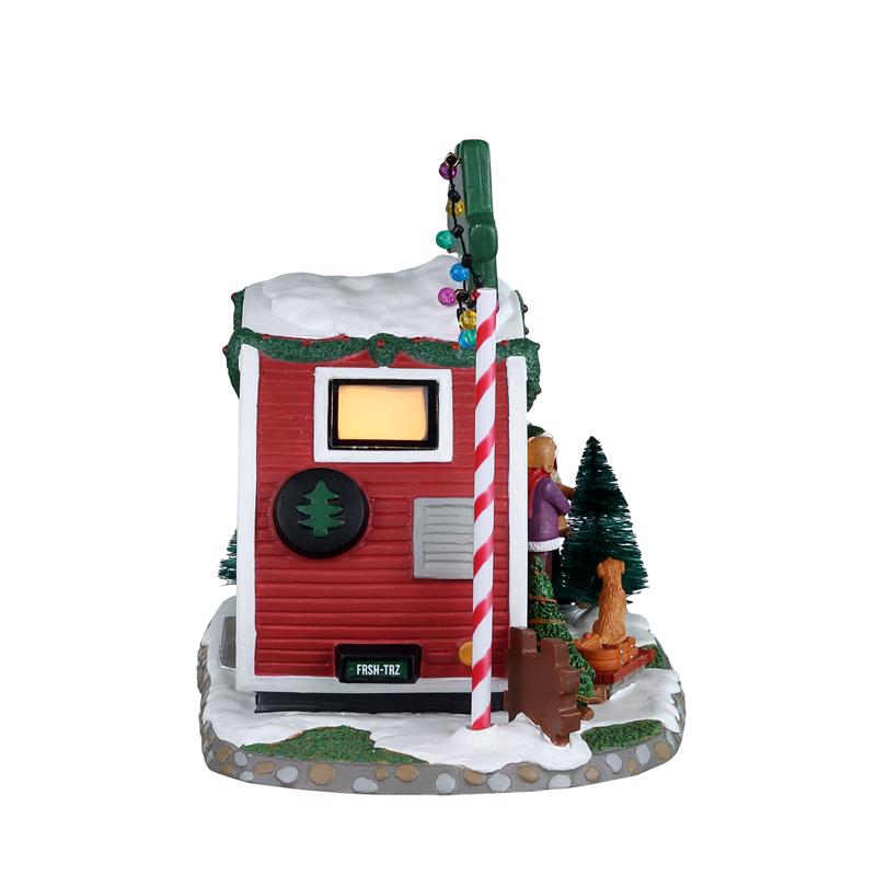 Lemax LED Multicolored Vail Village Christmas Village 6 in.