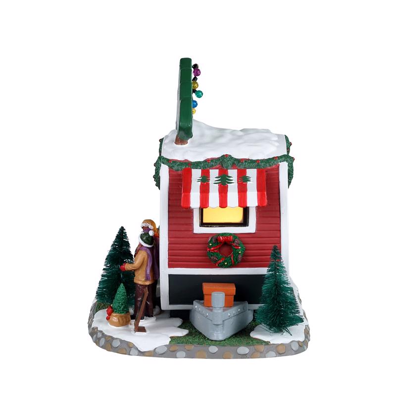 Lemax LED Multicolored Vail Village Christmas Village 6 in.