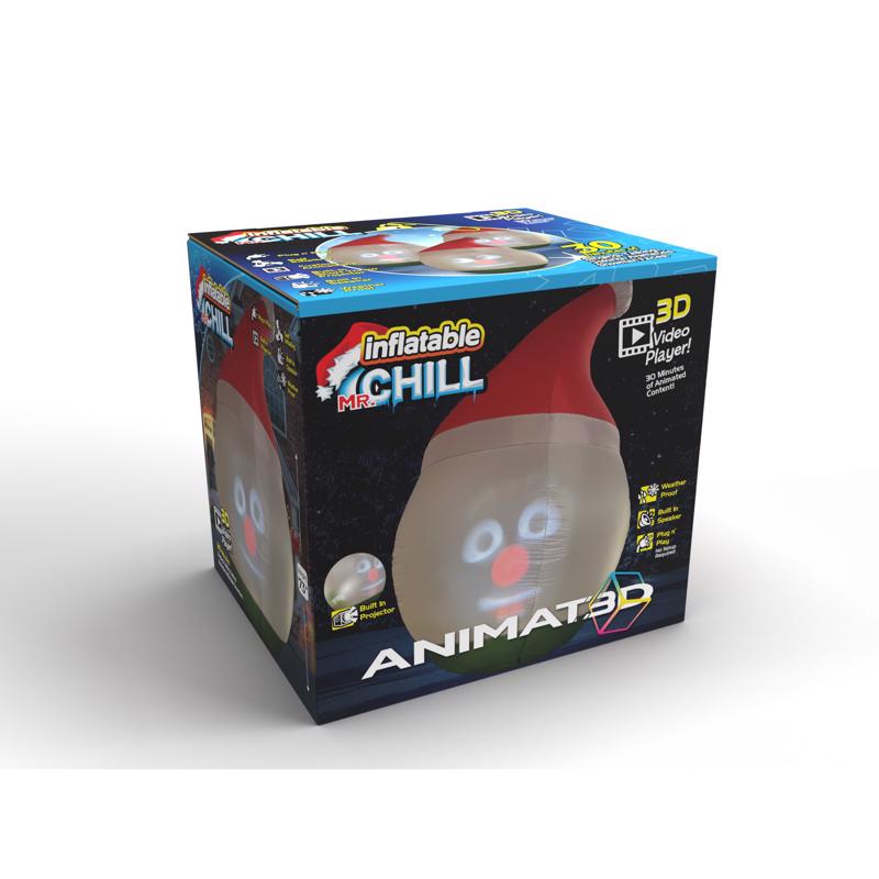 Mindscope Mr. Chill Snowman 6 ft. Inflatable