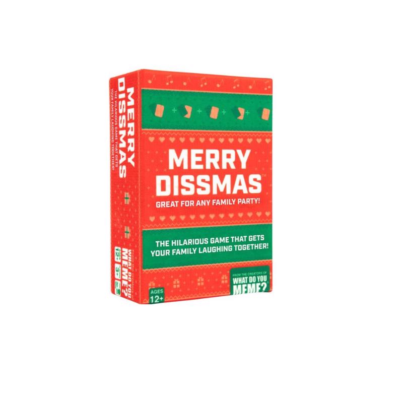 What Do You Meme Merry Dissmas Holiday Party Game Multicolored 266 pc