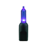 Celebrations Platinum LED T5 Blue 50 ct String Christmas Lights 25 ft.
