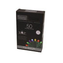 Celebrations Platinum LED Mini Multicolored 50 ct String Christmas Lights 25 ft.