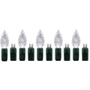 Celebrations Platinum LED C6 Pure White 50 ct String Christmas Lights 25 ft.